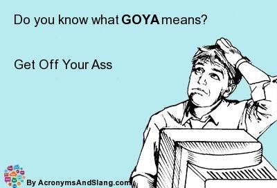 Get Off Your Ass