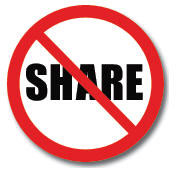 do not share