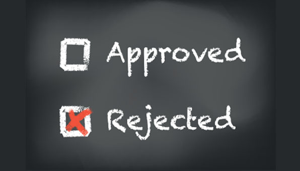 rejected tax return